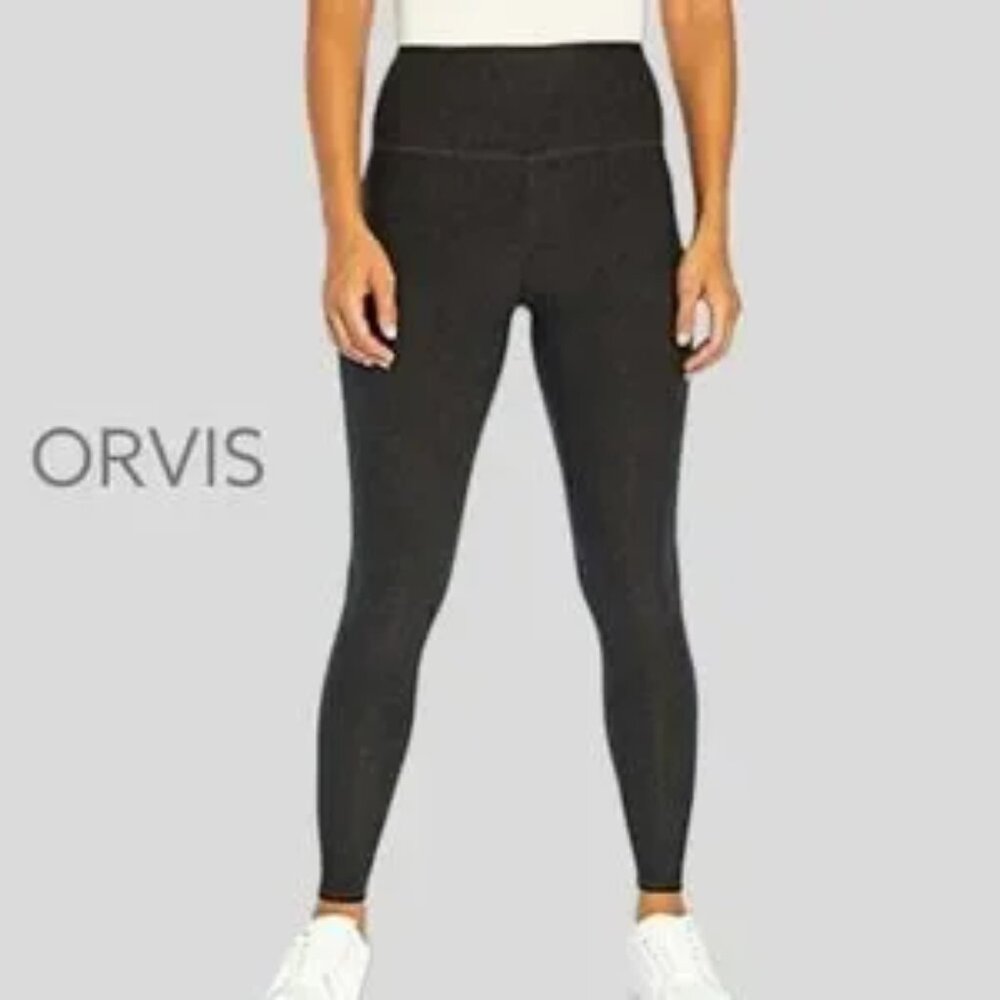 Orvis Classic Collection High Rise Modal Spandex Blend Leggings